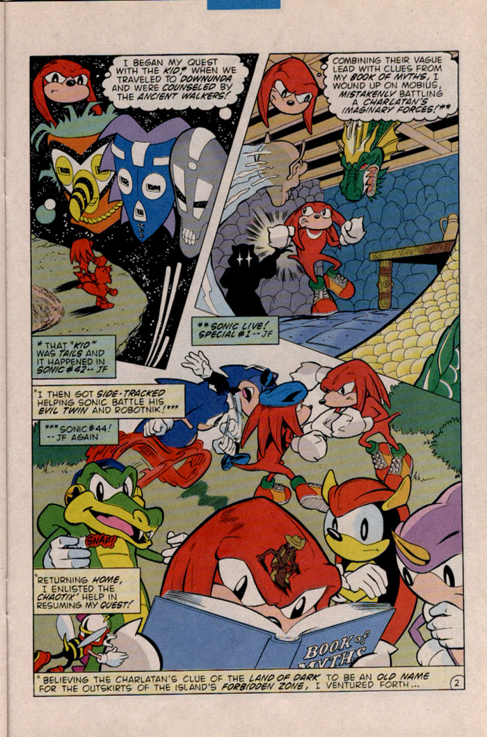 Sonic - Archie Adventure Series April 1997 Page 20